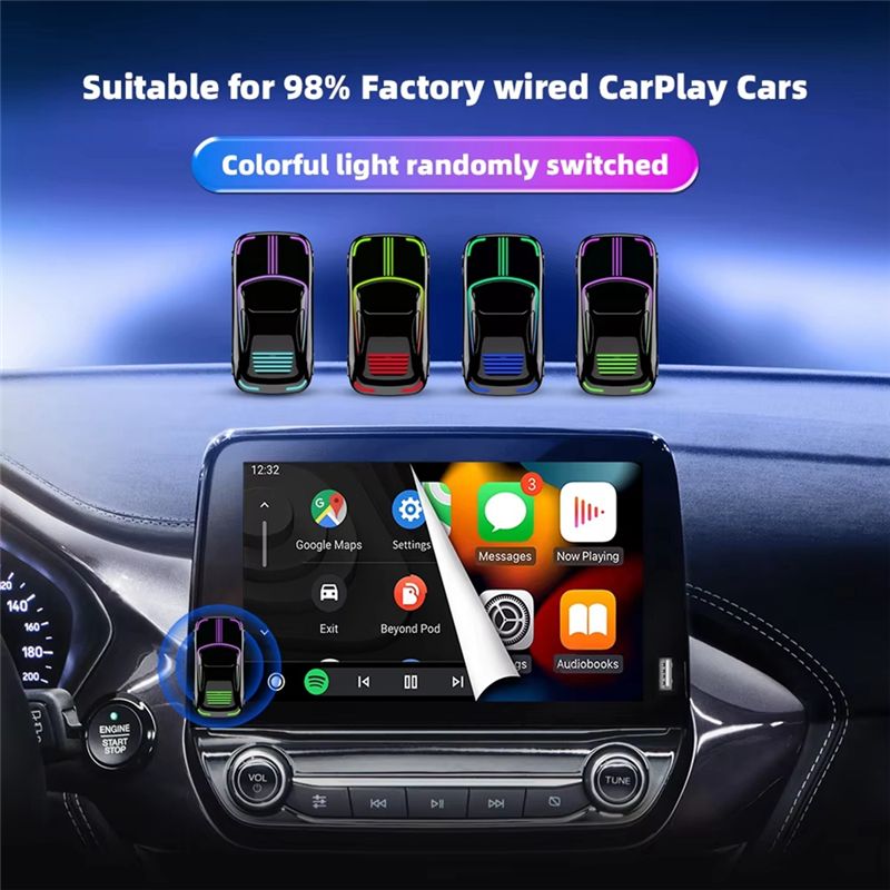 Wifi Smart Plug - Adaptador Wireless Carplay Android Auto Smart