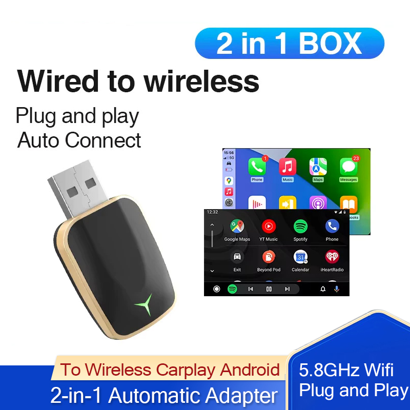 Wifi Smart Plug - Com fio para sem fio carplay