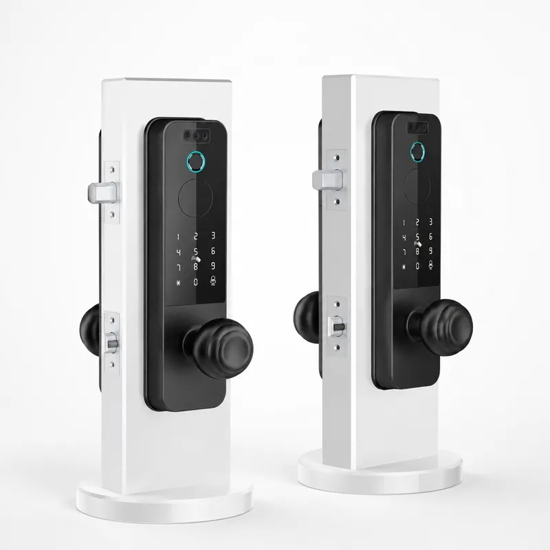 Smart Door Lock Wifi - Fechadura de Porta de Madeira com