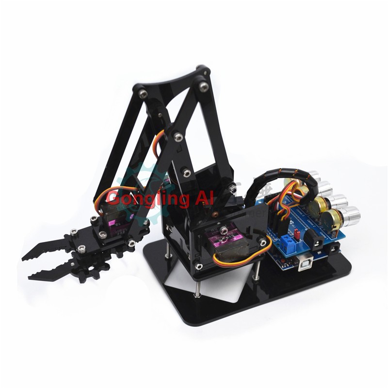 Stem Robotics Kit - Braço Robótico Mecânico SG90 com 4