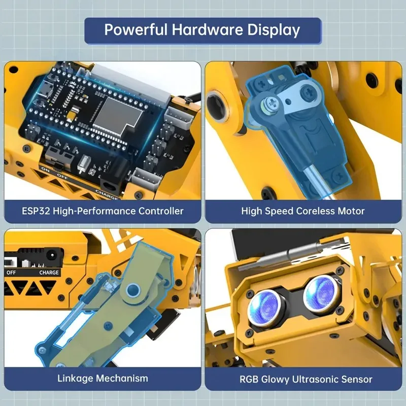 Sensor Kit Arduino - Cachorro Robô Inteligente Hiwonder MechDog ESP32