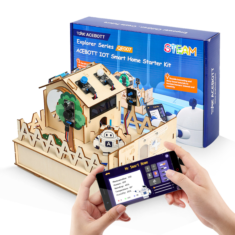 Esp32 Smart Home Kit - ACEBOTT-DIY Smart Home Kit para Arduino,
