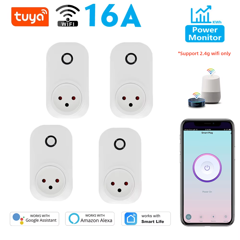 Tuya tomada inteligente israel - Smart Light Switch Wifi avaliação e preço
