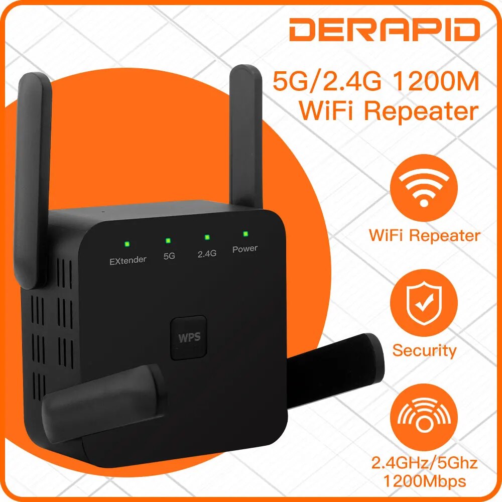 Repetidor WiFi 1200Mbps 2.4GHz - Wifi Smart Plug avaliação e preço