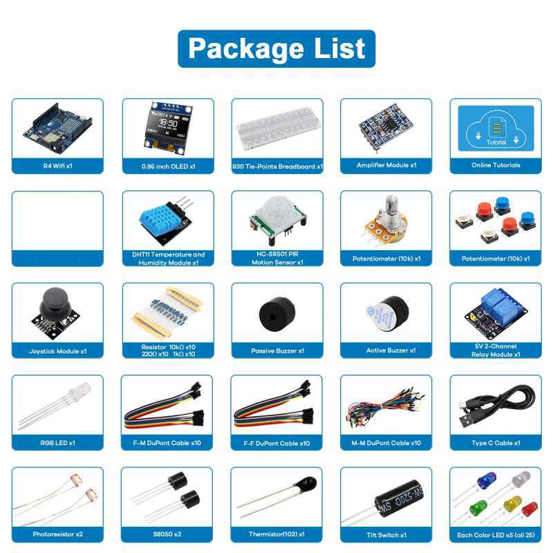 Kit de Iniciação ao Desenvolvi - Electronics Project Kit avaliação e preço