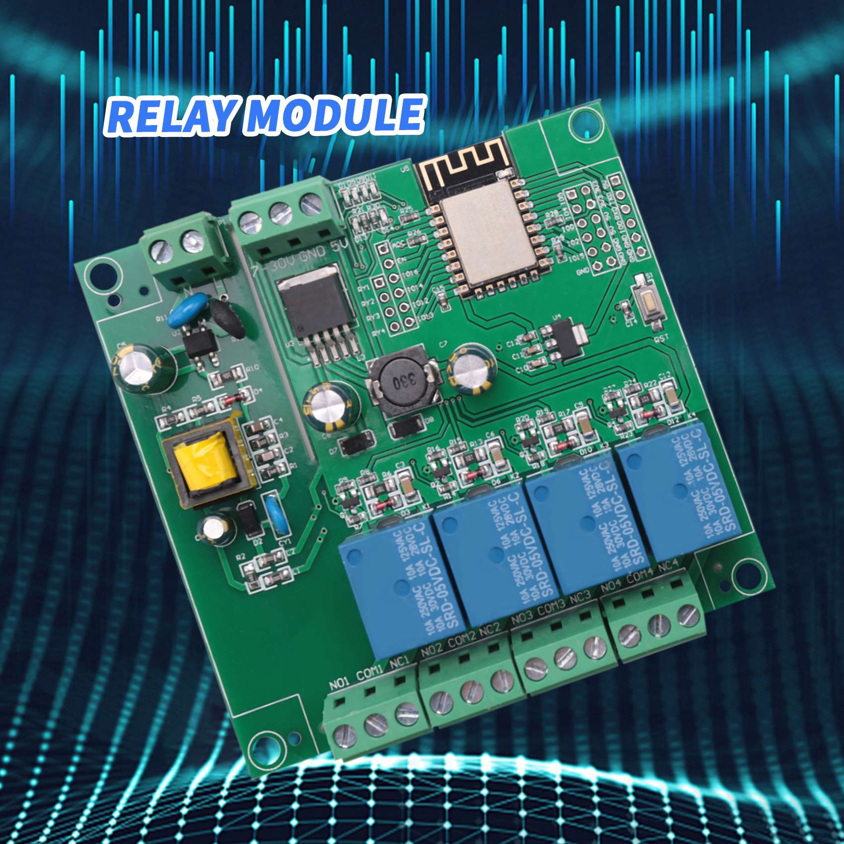 SCLS ESP8266 Módulo de relé se - Esp8266 Relay Module avaliação e preço