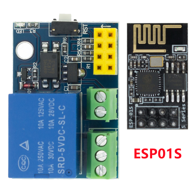 Esp8266 ESP-01 ESP-01S 5v módu - Esp8266 Relay Module avaliação e preço