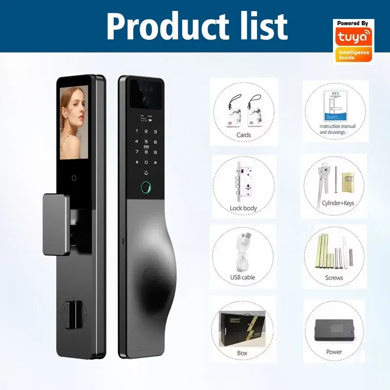 Fechadura Inteligente com Inte - Smart Door Lock Wifi avaliação e preço