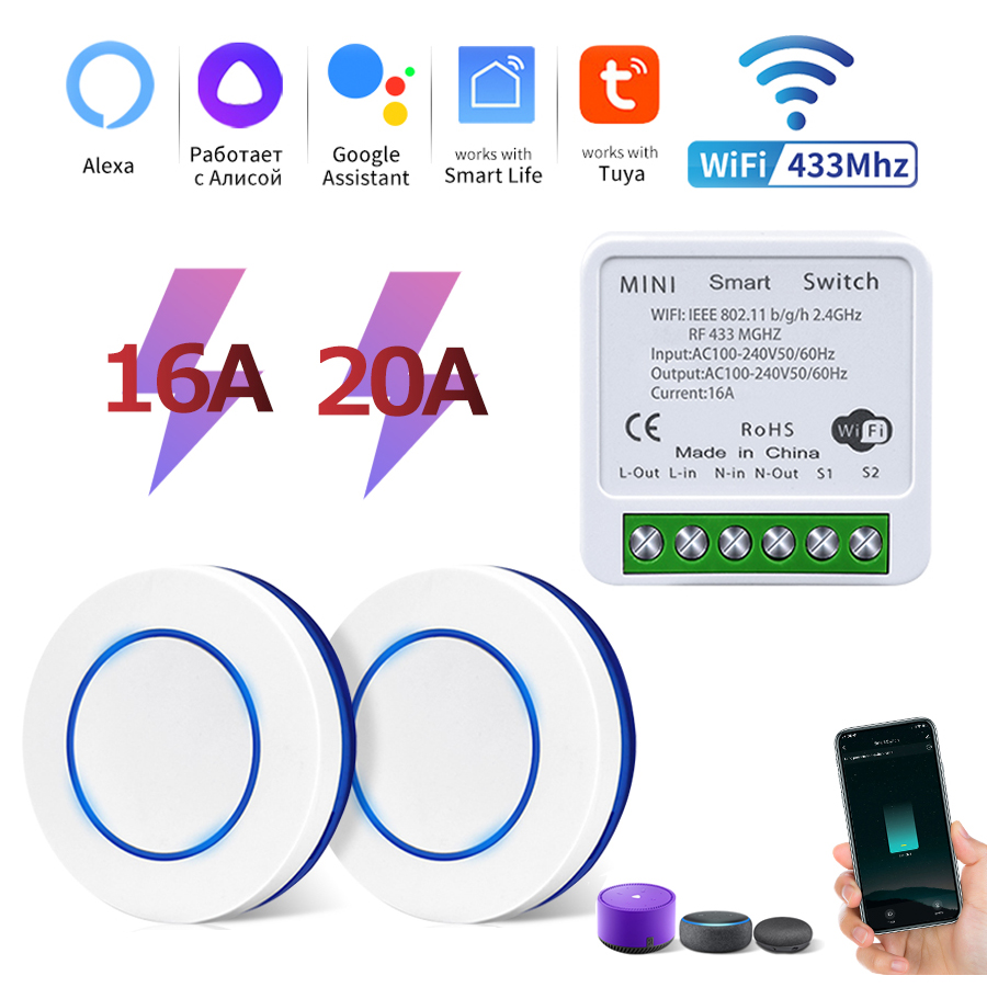 Tuya wifi interruptor intelige - Smart Light Switch Wifi avaliação e preço