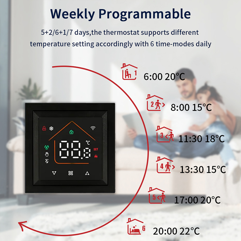 Termostato WiFi Inteligente Co - Wifi Thermostat avaliação e preço