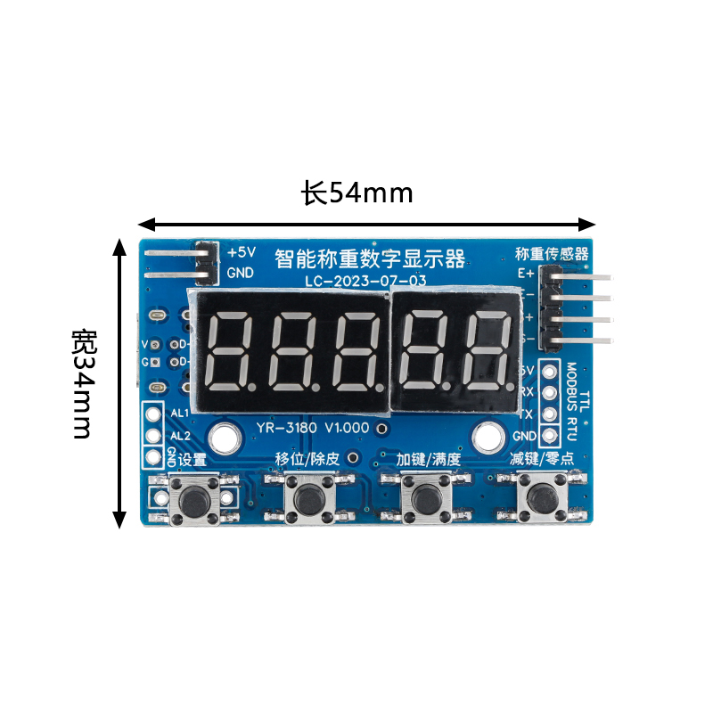 Módulo AD HX711 para Célula de - Sensor Kit Arduino avaliação e preço
