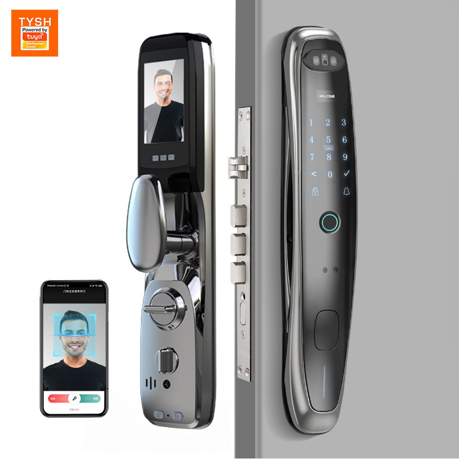 Tuya wifi câmera inteligente b - Smart Door Lock Wifi avaliação e preço