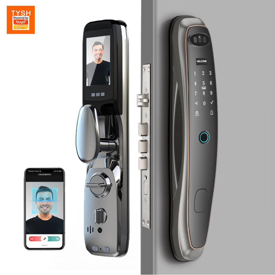 Tuya wifi câmera inteligente b - Smart Door Lock Wifi avaliação e preço