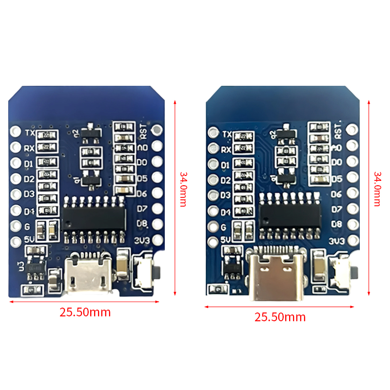 Xcw wemos d1 mini TYPE-C/micro - Esp8266 Relay Module avaliação e preço