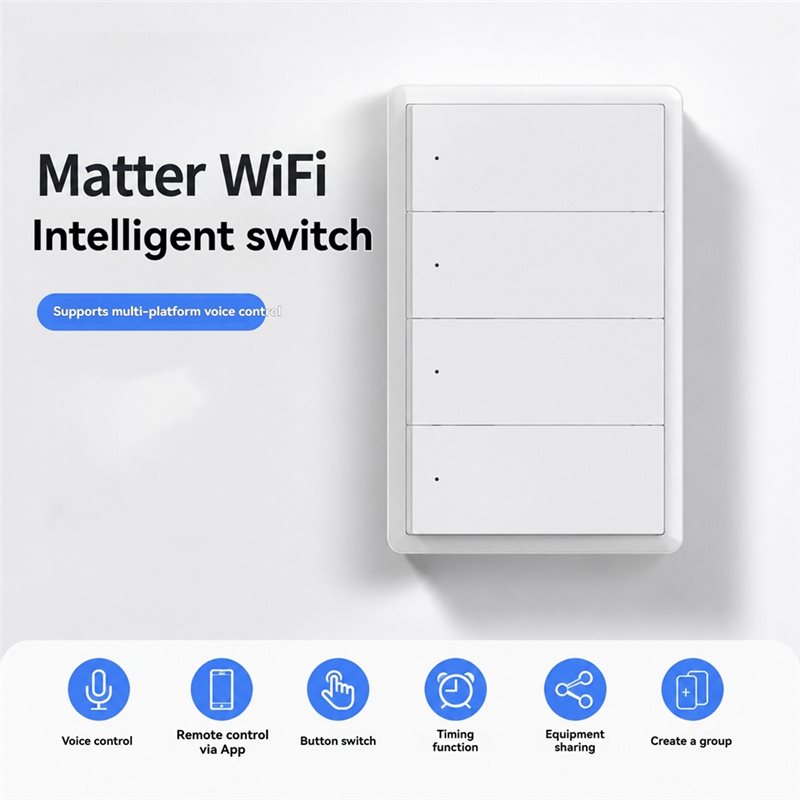 DTA4 – Controlo por voz para i - Smart Light Switch Wifi avaliação e preço