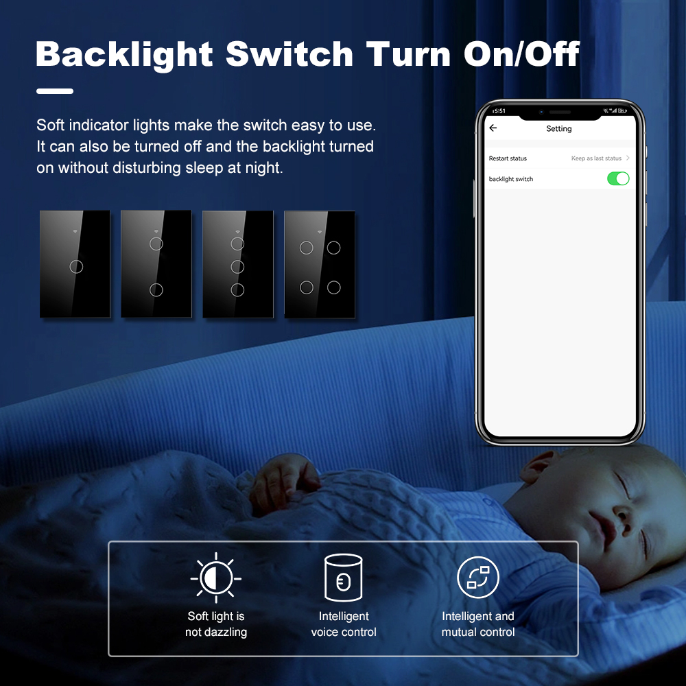 Interruptor de Luz Inteligente - Smart Light Switch Wifi avaliação e preço