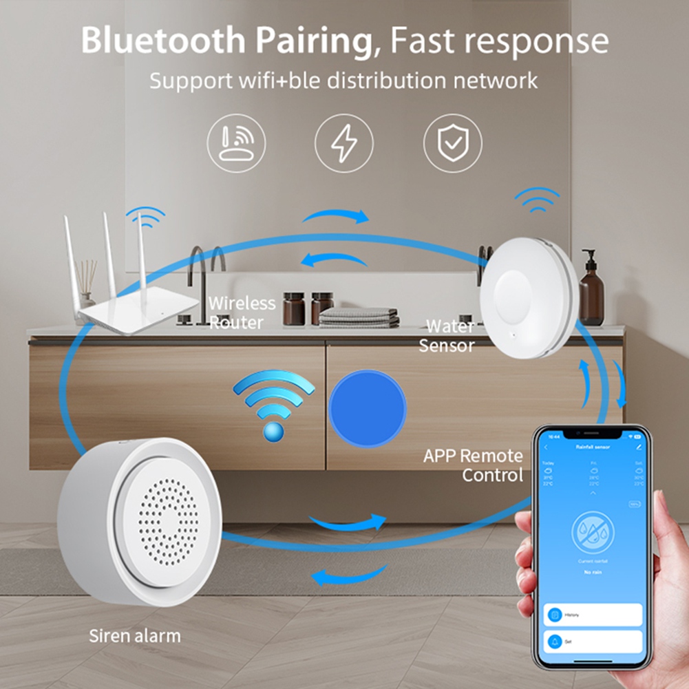 Detector de Inundação BTLIFE c - Smart Home Automation Kit avaliação e preço